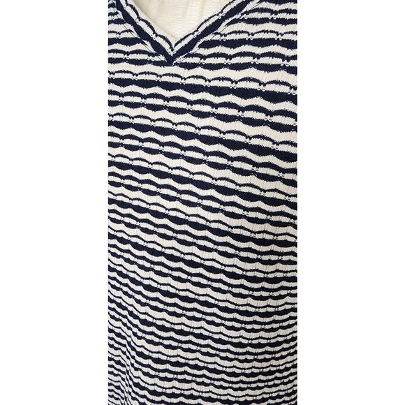 Loft Top‎ Short Sleeve Blue/White Size S - Picture 4 of 6